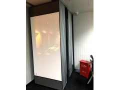 上海移动隔断墙_上海酒店移动隔断屏风_地生供图1