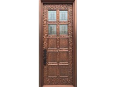 别墅铜木入户门上海别墅铜木入户门定制别墅铜木入户门价格纹安供图1