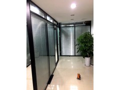 上海百叶隔断_上海双玻百叶隔断_上海双玻璃百叶隔断墙_地生供图1