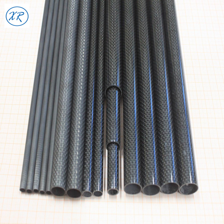 3K碳纤管价格优惠 多种规格碳纤管定制 哑光碳纤管卷制管厂家