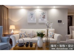 上海二手房装修康城婚房北欧风格装修案例图1