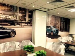 上海会议室活动隔断直销_上海活动隔断厂家_地生供图1