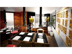 上海韩国料理店装修设计 上海韩国料理店设计  蒂斯诺供图1