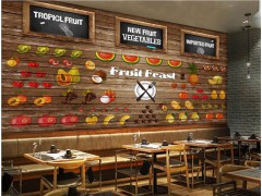 上海饮品店装修效果图 上海饮品店设计效果图  蒂斯诺供图1