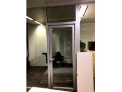 单层玻璃隔断制作安装_合金玻璃隔断报价_地生供图1