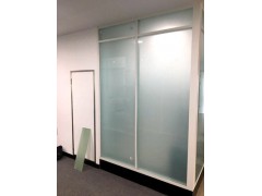 上海内置百叶隔断安装_上海隔断玻璃墙_地生供图1