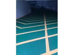 车库坡道地坪价格 自行车道地坪价格 车库止滑坡道地坪 自刚供图1