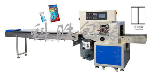 唐山科胜350型枕式包装机|开心麻花枕式包装机|河北包装机