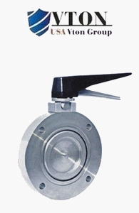 进口手动高真空蝶阀