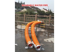 PVC管6寸8寸波纹管 排污管 橘色塑筋管耐晒 柴油机水泵进水管