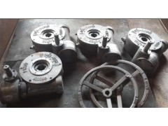 上海禹轩QDX3-G5管网式蜗轮头,风门机械蝶阀配套执行机构图1