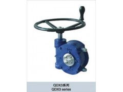 多回转驱动装备-QDX3阀门蜗轮箱球阀、蝶阀、旋塞阀图1