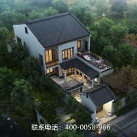 海建科莱达别墅户型：现代中式A3