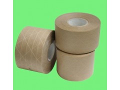 纤维牛皮纸胶带  夹筋湿水牛皮纸图3