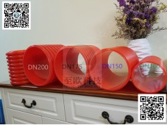 外径166HMPVC双壁波纹管图1