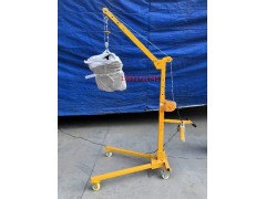 移动式小吊机折叠式车间吊运机电动绞盘小型吊机图2