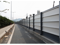 深圳观澜批发施工PVC围挡 钢围挡 市政围挡 铁皮围挡图3