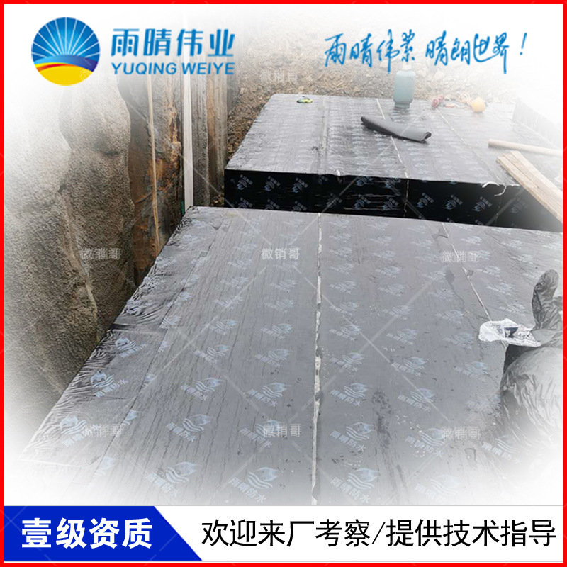 湖北荆州HDPE高分子自粘胶膜防水卷材质量有保证