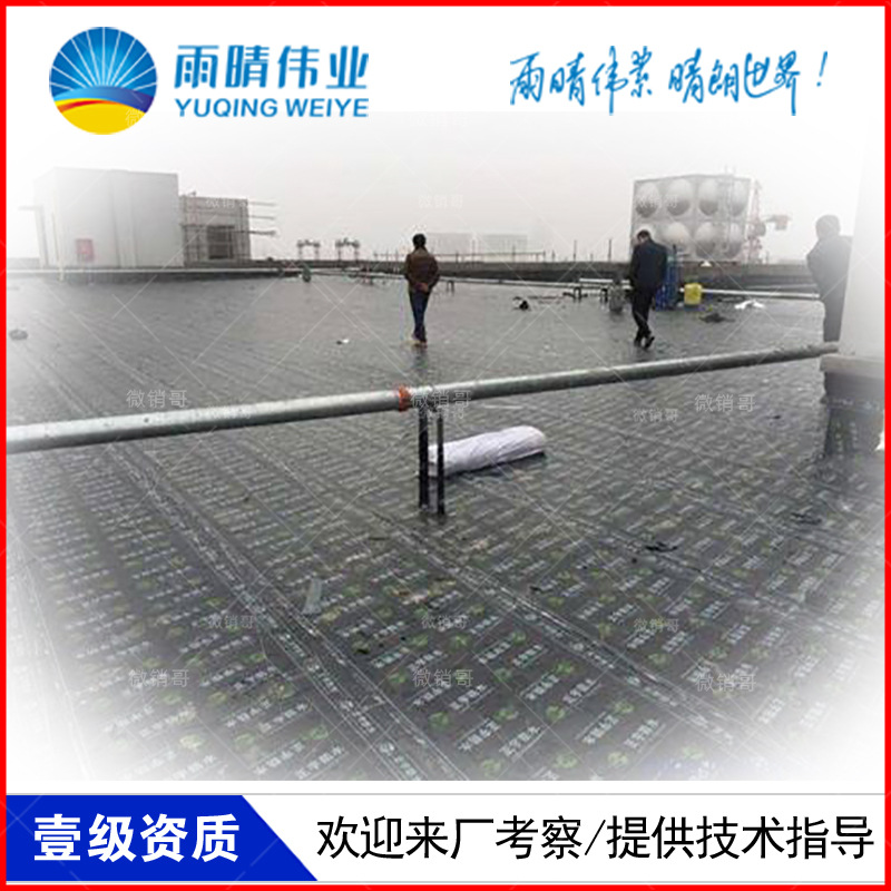 湖北荆州HDPE高分子自粘胶膜防水卷材特价批发