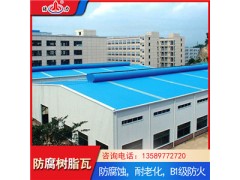 山东蓬莱合成树脂瓦 树脂波形瓦 防腐树脂瓦隔音降噪图1