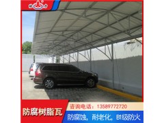 山东莱阳防腐波浪瓦 asa耐腐复合瓦 耐候树脂瓦施工快图1