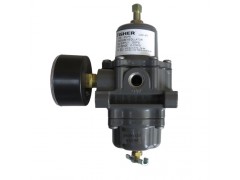 67CFR-239/带压力表直接作用式调压阀图1