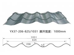 供应彩钢屋面瓦,彩钢琉璃瓦每平方价格图1