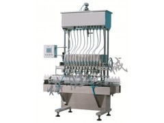 邯郸科胜12头自流式液体灌装机|乐亭虾油灌装机|河北灌装机图1