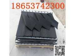 导料槽800*600防尘帘 橡塑密封条 挡尘帘钢板固定密封图1