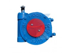 QDX3-4手动涡轮头,DN300蝶阀蜗轮头图1