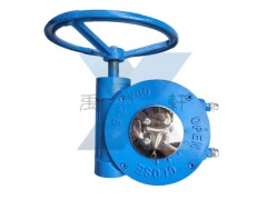 QDX3-5球阀减速机,法兰球阀减速机,浮动球阀减速机图1