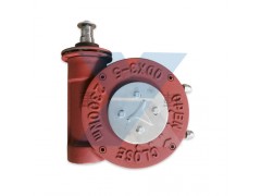 FQDX3-5带锁盘蜗轮箱,锁闭球阀蜗轮箱,防盗蝶阀蜗轮箱图1