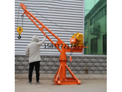 高层建筑小型吊运机​1000kg室内外小吊机工程工地砂石料提升机吊运机图2