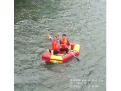 4人漂流船,专业漂流艇,漂流橡皮船,耐磨橡皮艇图1