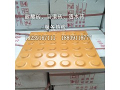 盲道砖300*300盲人通道用全瓷盲道砖 供货四川各市区图1