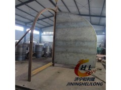 斜风井防爆门 矩形 MFBX矿用斜井防爆装置厂家定做图1