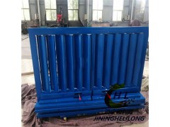 矿用平衡风门 矿井气动气控全自动无压门 可电动调节图1