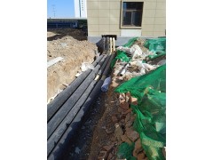 新型供热热力暖气主管道二级网PERT二型管网热熔施工图2