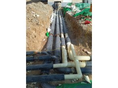 新型供热热力暖气主管道二级网PERT二型管网热熔施工图3