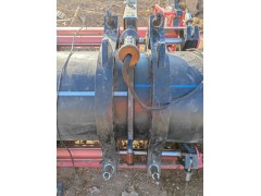 城市自来水管网施工HDPE800口径管道对接热熔施工图2