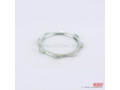 一洋五金供应铁镀锌六爪太阳帽梅花锁紧螺母M,G,NPT螺纹图1