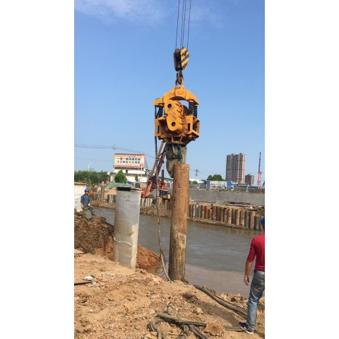 湖北君环机械出租出售各种型号振动锤图5