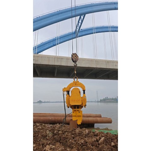 湖北君环机械出租出售dz-90振动锤图2