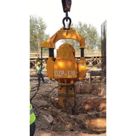 湖北君环机械出租，出售各种型号振动锤图5