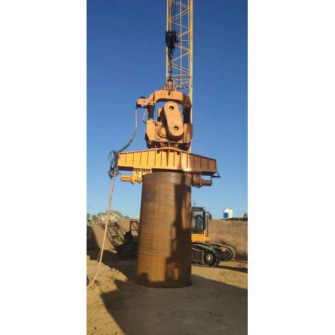 湖北君环机械出租，出售各种型号振动锤图6