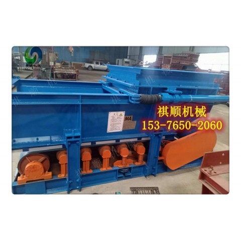 JDG5给料机缓冲托辊支架 承重托辊159*1100图1