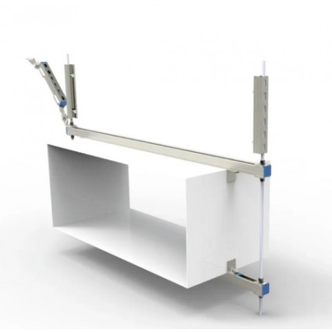 可深化图纸 风管侧纵向桥架综合管廊支吊架图1