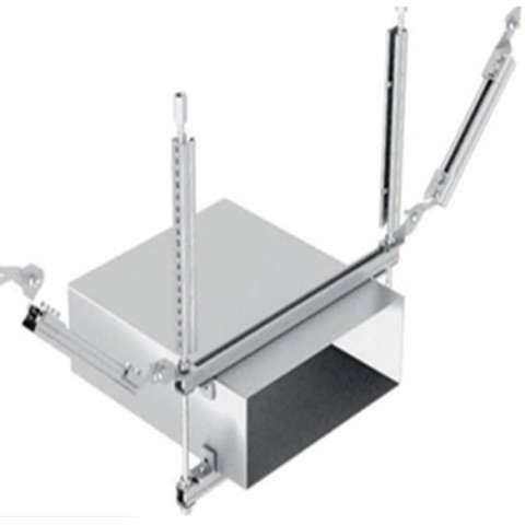 可深化图纸 风管侧纵向桥架综合管廊支吊架图2