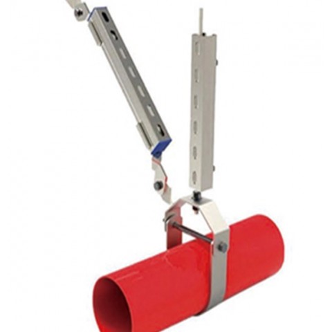 水管侧向抗震支架 消防管道 坚固耐用 紧固件规格齐全