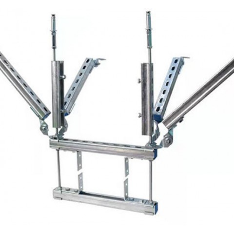 风管抗震支吊架 单向侧纵向等规格多样图3